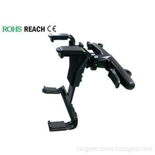Arm Adjustable ABS / PE Material Tablet PC Car Mount Holder
